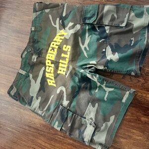 Raspberry Hill Camo Shorts